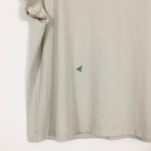 NEW! J.Crew Mercantile Slightly Cropped V-Neck Broken-In T-Shirt Stone - 2X - Picture 4 of 7